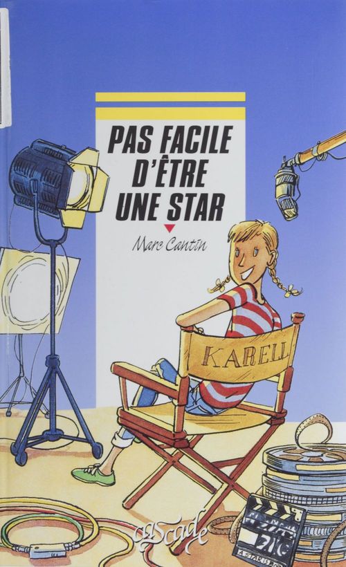 Couverture ebook de Pas facile d'être une star, de Marc Cantin