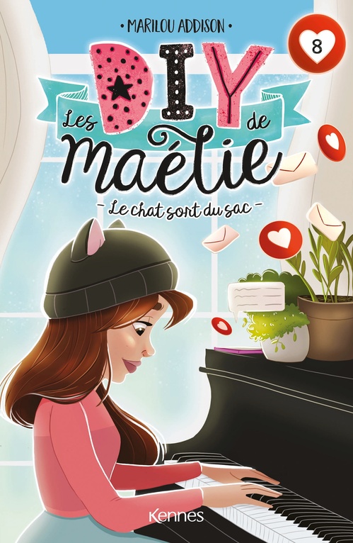 ebook cover of Les DIY de Maélie T08, by Marilou Addison, Laura Vandal