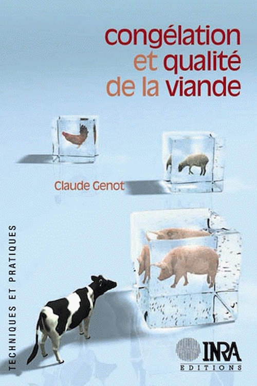 Couverture ebook de Congélation et qualité de la viande, de Genot Claude