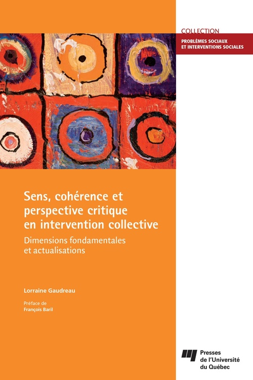 ebook cover of Sens, cohérence et perspective critique en intervention collective, by Lorraine Gaudreau