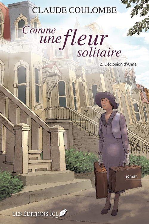 Couverture ebook de L'éclosion d'Anna, de Claude Coulombe