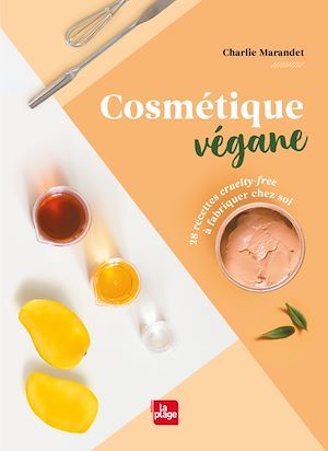 Couverture ebook de Cosmétique végane, de Charlie Marandet