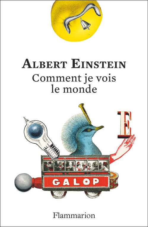 Couverture ebook de Comment je vois le monde, de Albert Einstein
