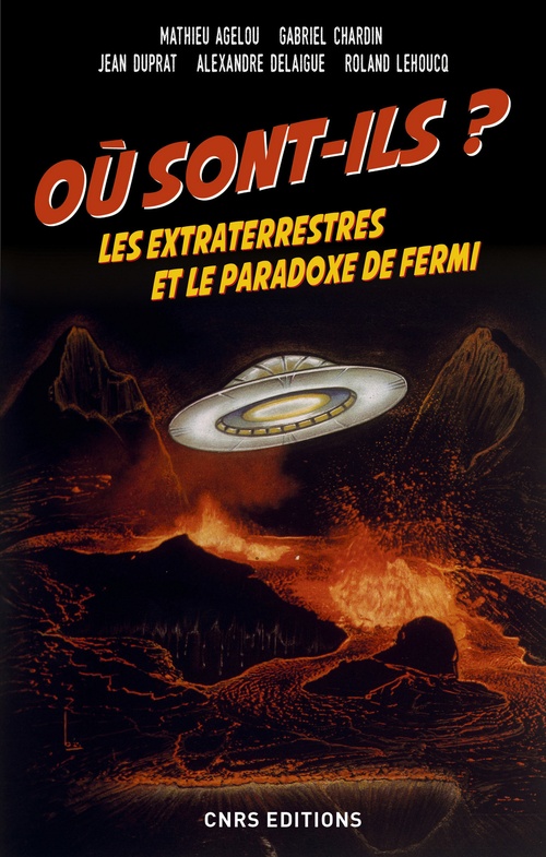 Couverture ebook de Où sont-ils ? Les extraterrestres et le paradoxe de Fermi, de Collectif