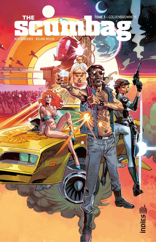ebook cover of The Scumbag - Tome 3 - GoldenBrownEye, by Rick Remender
