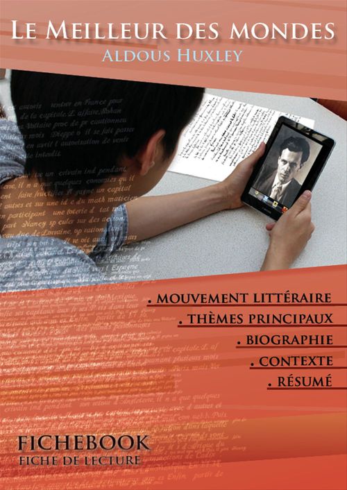 ebook cover of Fiche de lecture Le Meilleur des mondes - Résumé détaillé et analyse littéraire de référence, by Aldous Huxley