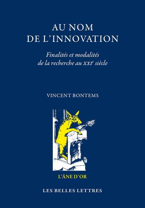 ebook cover of Au nom de l'innovation, by Vincent Bontems