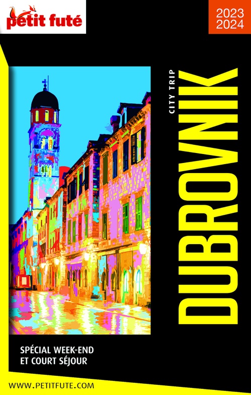 Couverture ebook de DUBROVNIK CITY TRIP 2021/2022 City trip Petit Futé, de Collectif