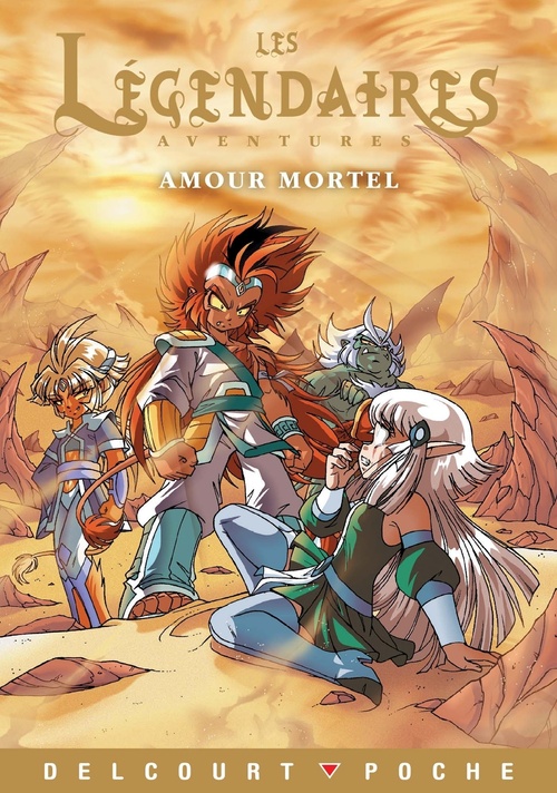 Couverture ebook de Les Légendaires Aventures - Amour mortel, de Nicolas Jarry, Patrick Sobral