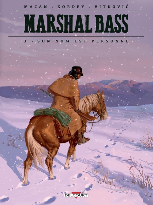 Couverture ebook de Marshal Bass T03 - Son nom est Personne, de Darko Macan