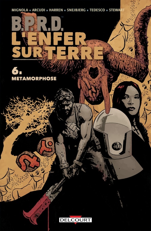 Couverture ebook de BPRD - L'Enfer sur Terre T06 - Métamorphose, de Mike Mignola