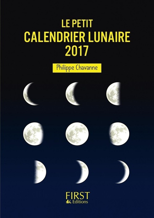 Couverture ebook de Petit livre - Calendrier lunaire 2018, de Philippe Chavanne