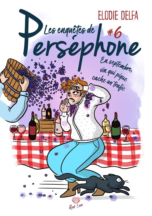 ebook cover of En septembre, vin qui pique cache un trafic, by Élodie Delfa