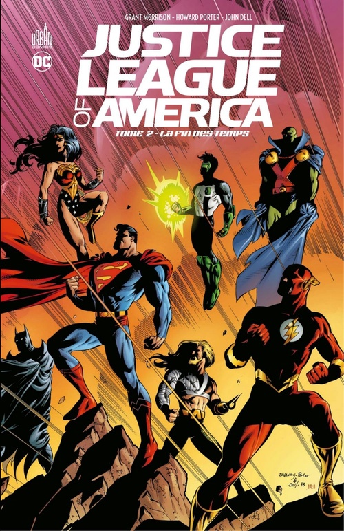 Couverture ebook de Justice League of America - Tome 2 - La fin des temps, de Grant Morrison, Collectif, Howard Porter