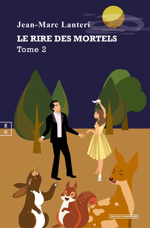 ebook cover of Le rire des mortels, by Jean-Marc Lanteri