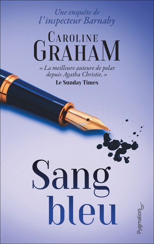 Couverture ebook de Sang bleu, de Caroline Graham