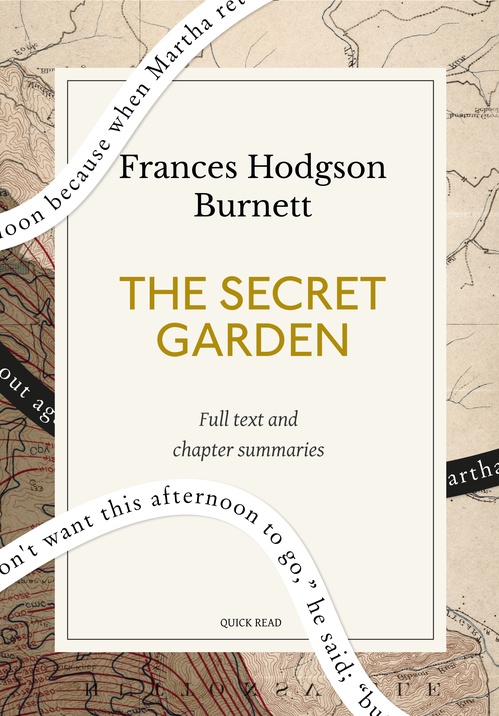 ebook cover of The Secret Garden: A Quick Read edition, by Frances Hodgson Burnett, Quick Read
