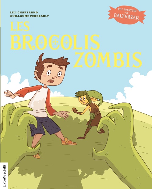 ebook cover of Les brocolis zombis, by Lili Chartrand