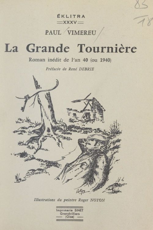 ebook cover of La grande Tournière, by Paul Vimereu