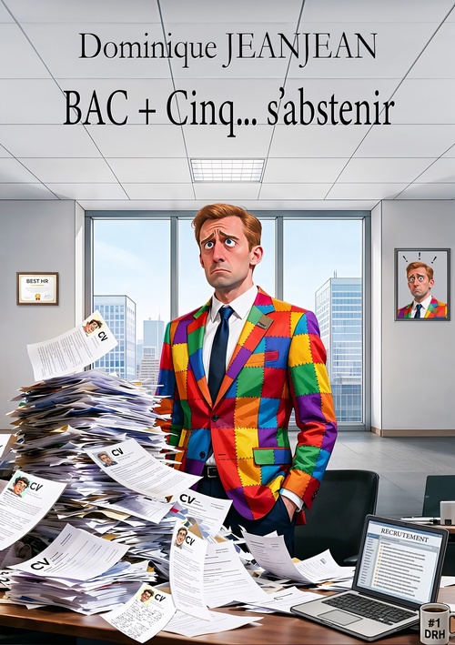 Couverture ebook de Bac + Cinq... s'abstenir, de Dominique Jeanjean