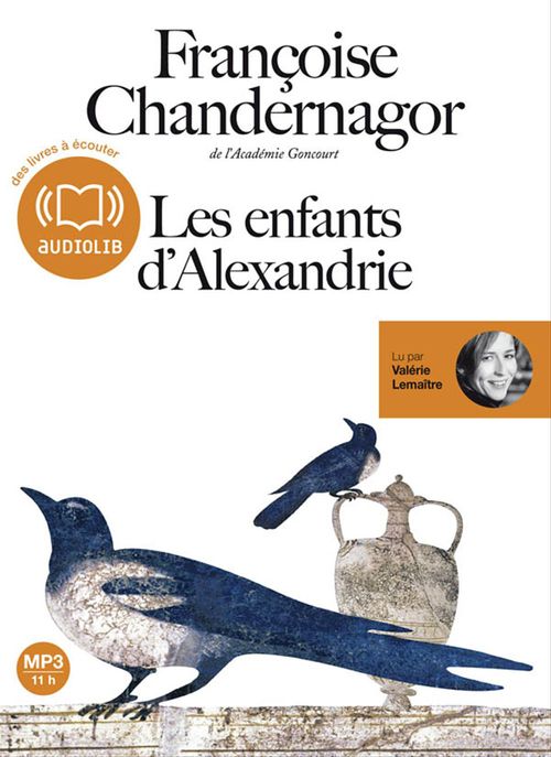 audiobook cover of Les enfants d'Alexandrie, by Françoise Chandernagor