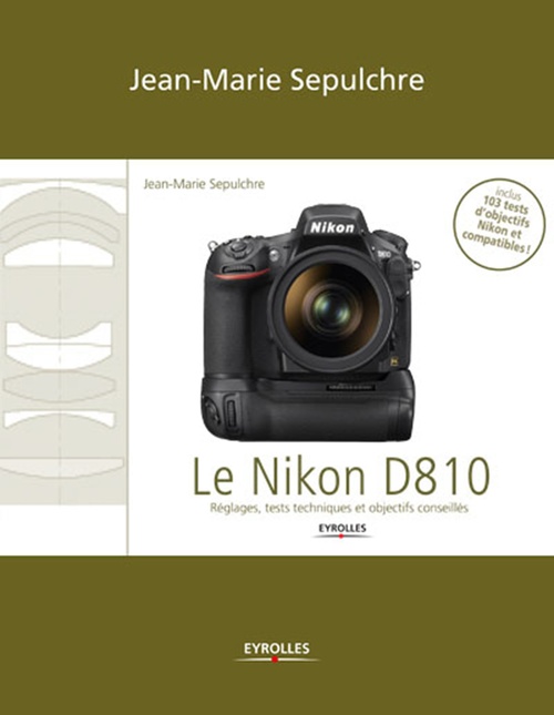 ebook cover of Le Nikon D810, by Jean-Marie Sepulchre