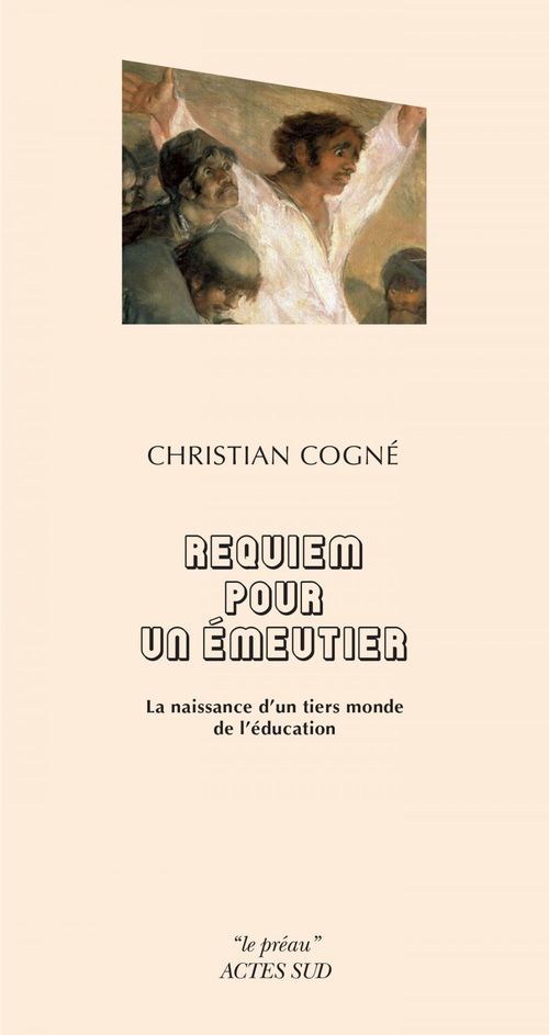 ebook cover of Requiem pour un émeutier, by Christian Cogné