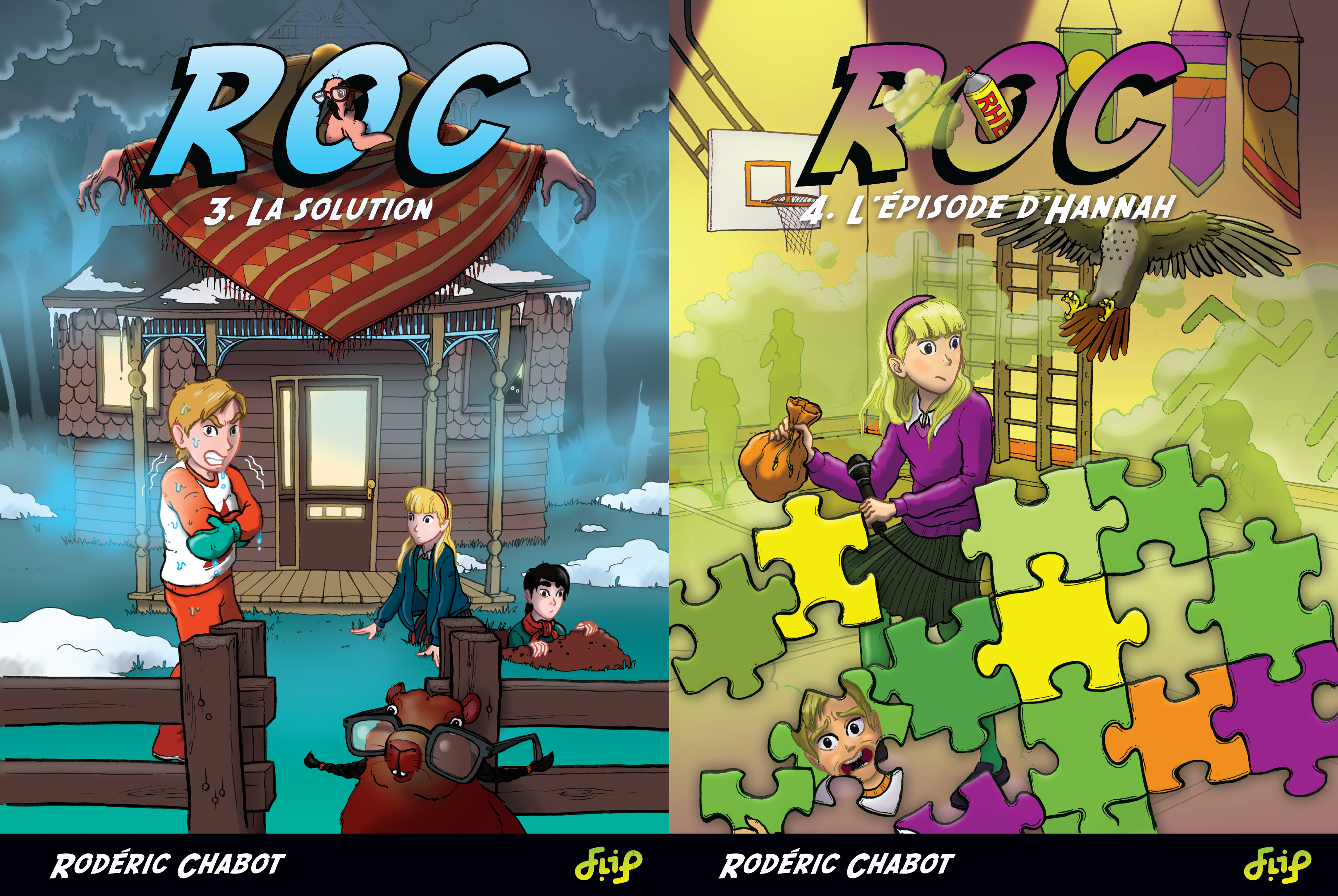 Couverture ebook de La solution grrr - L´épisode Hannah, de Rod Chabot, Guillaume Demers