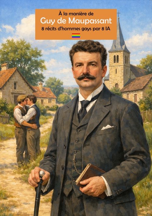 ebook cover of À la manière de Guy de Maupassant, by Ia
