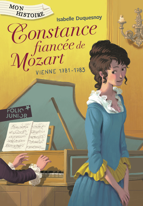 ebook cover of Constance, fiancée de Mozart. Vienne, 1781-1783, by Isabelle Duquesnoy