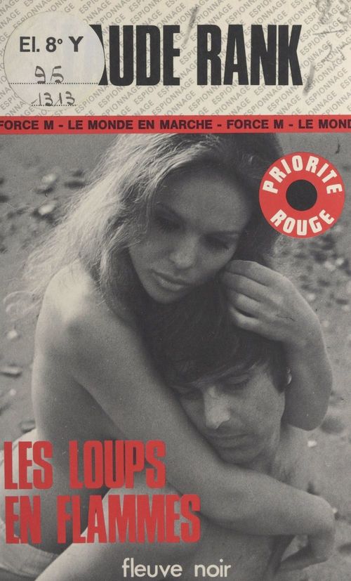 Couverture ebook de Les loups en flammes, de Claude Rank