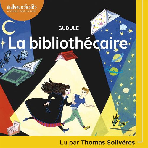 audiobook cover of La Bibliothécaire, by Gudule