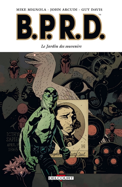 ebook cover of BPRD T07 - Le Jardin des souvenirs, by John Arcudi, Guy Davis, Mike Mignola