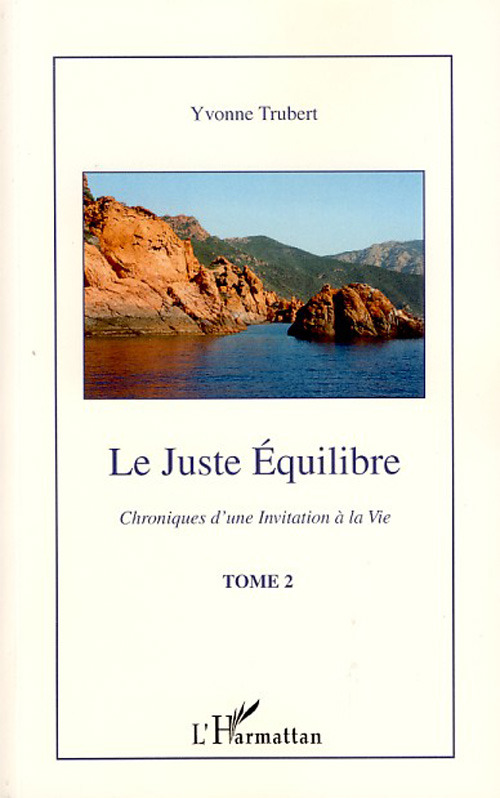 Couverture ebook de Le juste équilibre, de Yvonne Trubert