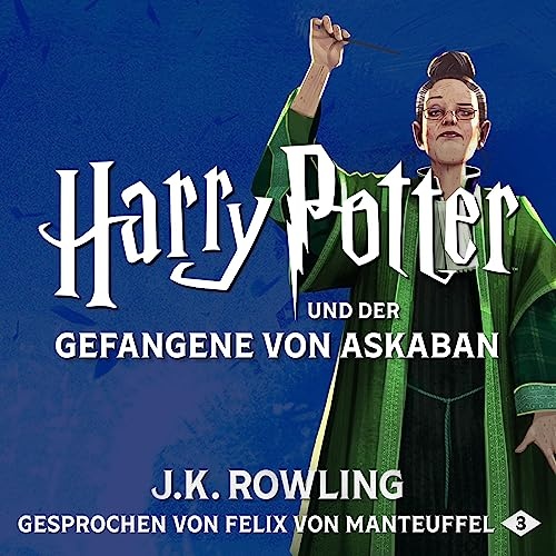 audiobook cover of Harry Potter und der Gefangene von Askaban, by J. K. Rowling