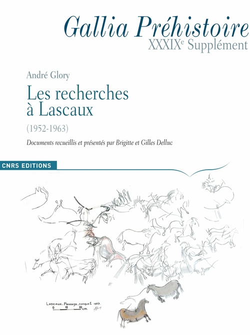ebook cover of Les recherches à Lascaux (1952-1963), by André Glory