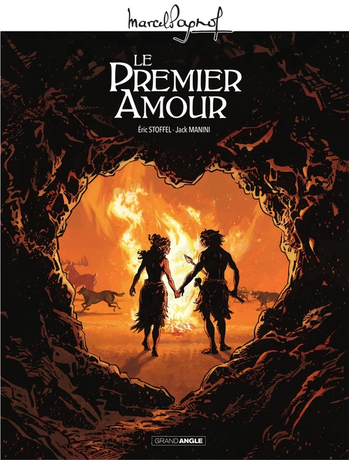 Couverture ebook de M. Pagnol en BD : Le Premier Amour, de Éric Stoffel