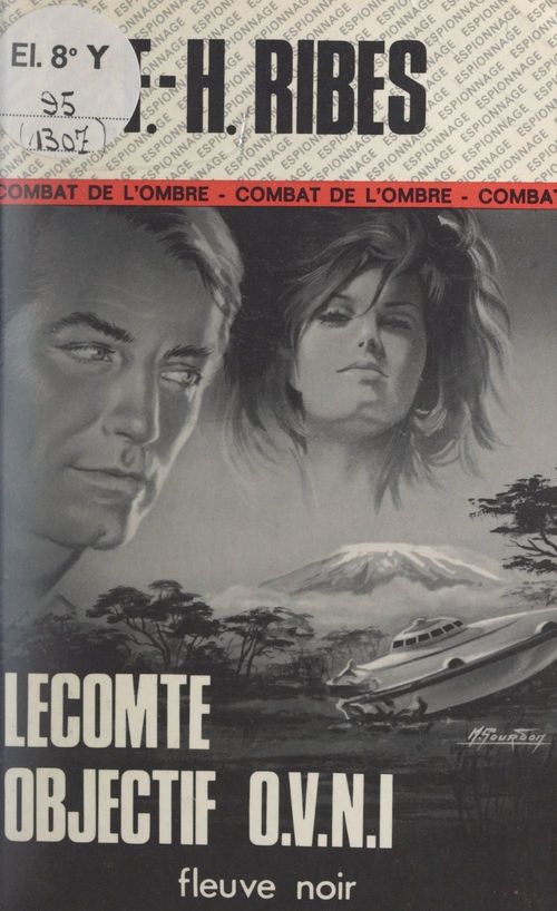 Couverture ebook de Lecomte, objectif O.V.N.I., de F.-H. Ribes