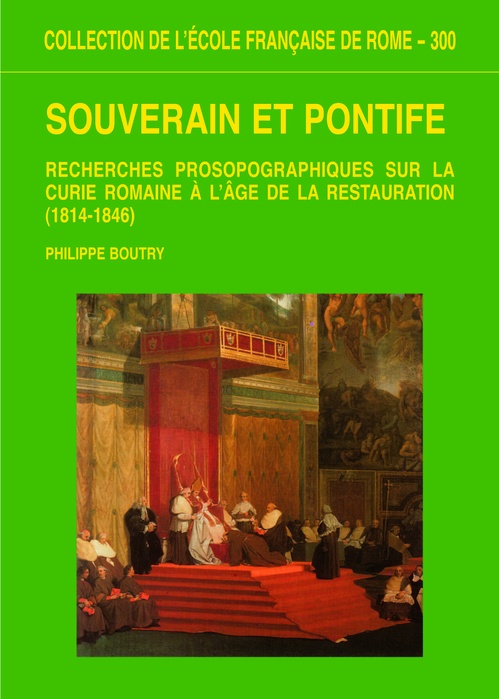 Couverture ebook de Souverain et pontife, de Philippe Boutry