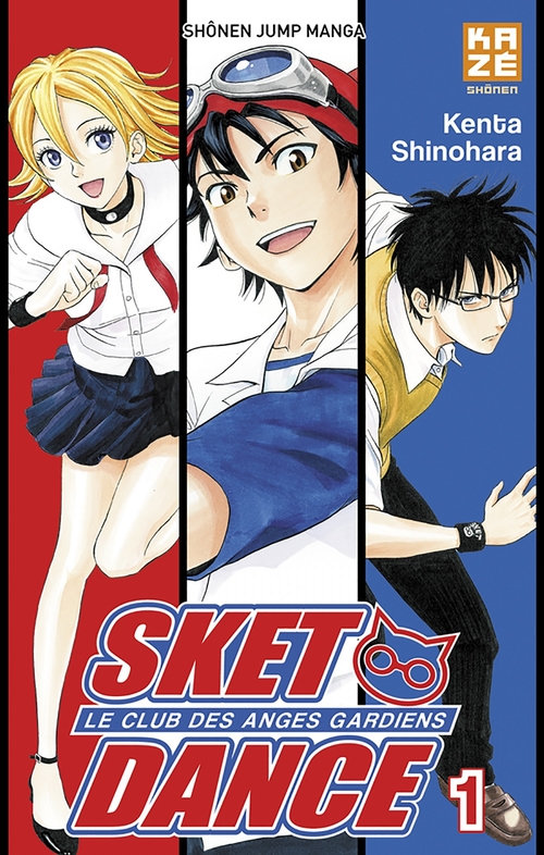 Couverture ebook de Sket Dance T01, de Kenta Shinohara