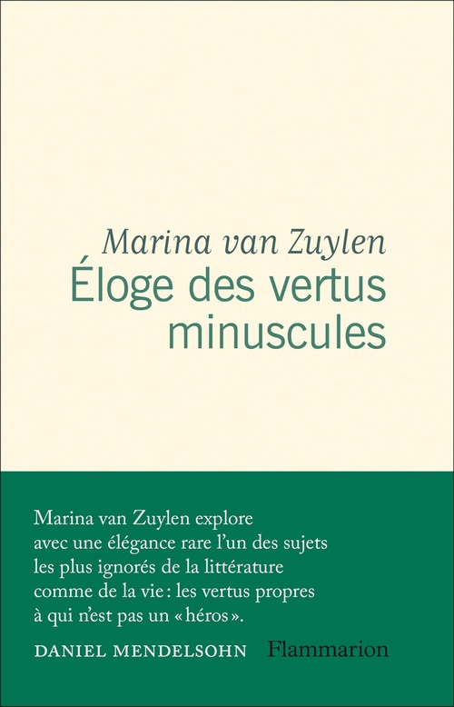 Couverture ebook de Éloge des vertus minuscules, de Marina van Zuylen