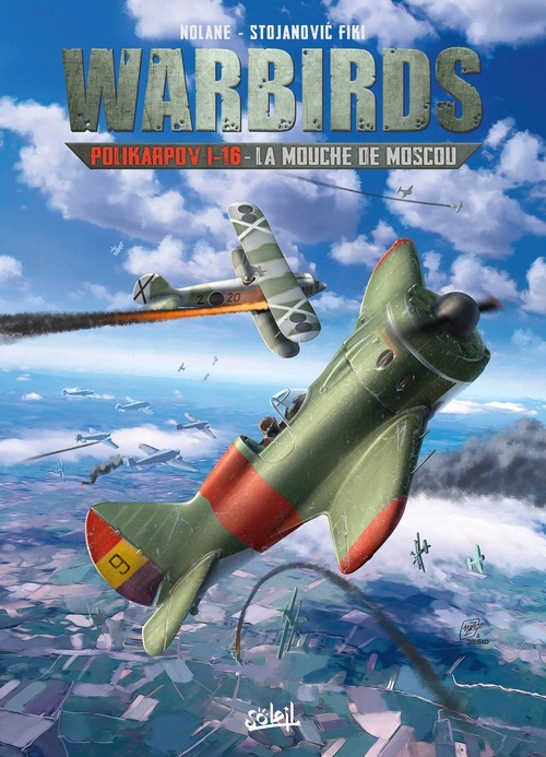 Couverture ebook de Warbirds Polikarpov I-16 - La Mouche de Moscou, de Richard D. Nolane