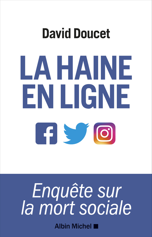 ebook cover of La Haine en ligne, by David Doucet