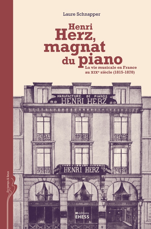 Couverture ebook de Henri Herz, magnat du piano, de Laure Schnapper