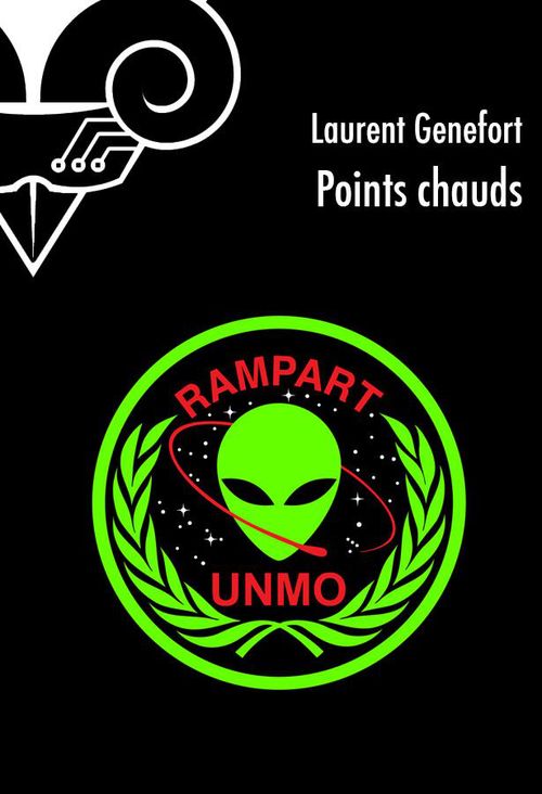 Couverture ebook de Points chauds, de Laurent Genefort