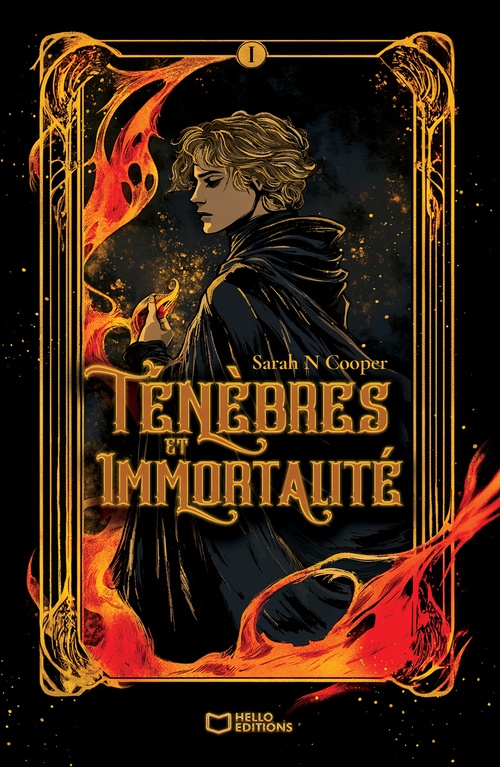 ebook cover of Ténèbres et Immortalité, by Sarah N. Cooper