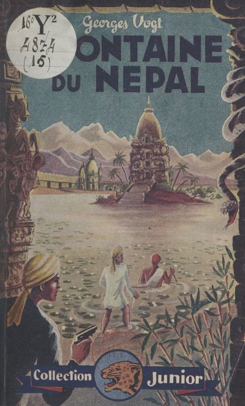 Couverture ebook de La fontaine du Népal, de Georges Vogt