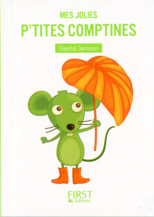 Couverture ebook de Le Petit Livre de - Mes jolies p'tites comptines, de Chantal Janisson