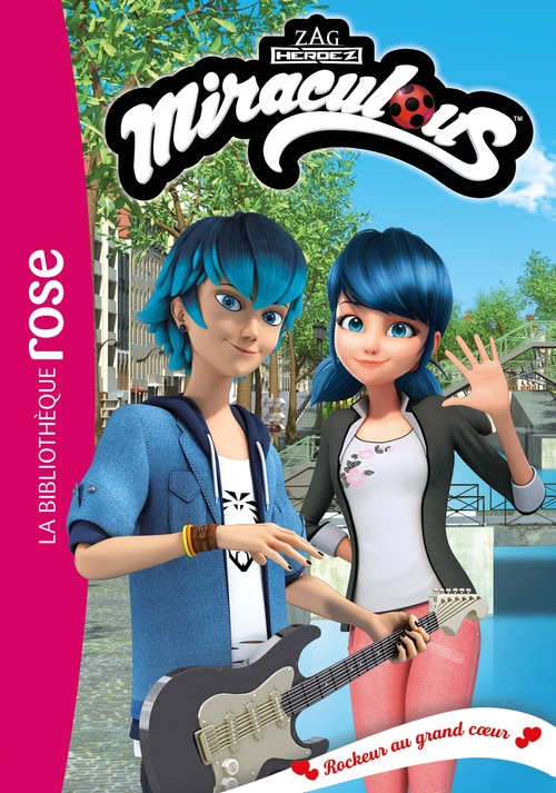 Couverture ebook de Miraculous 50 - Rockeur au grand coeur, de Zagtoon