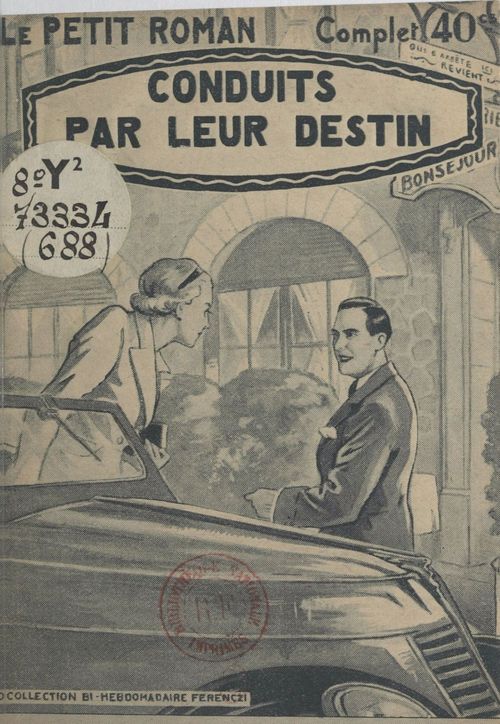 ebook cover of Conduits par leur destin, by Louis Bonzom